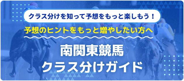 南関東競馬クラス分けガイド