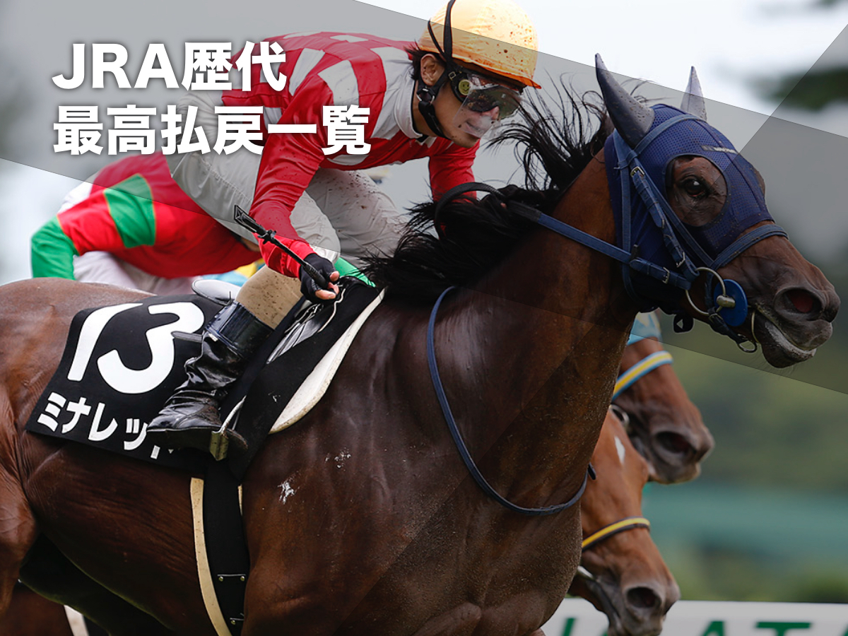 中央競馬(JRA)の最高配当は？ 歴代の高額払戻を券種ごとに発表！ 単勝・複勝・枠連・馬連・三連複・三連単・ワイドとは？ | 競馬まとめ -  netkeiba