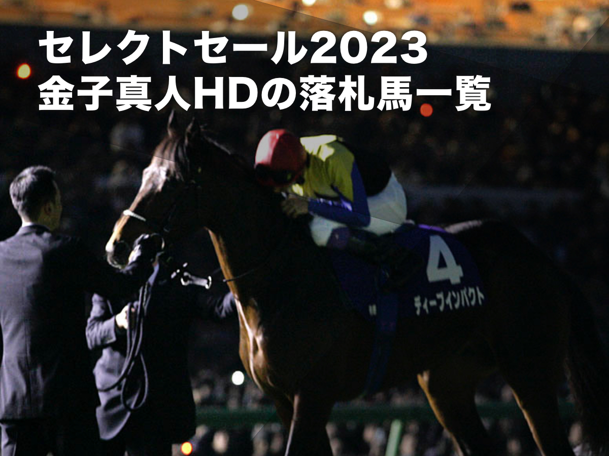 セレクトセール2023】金子真人オーナーの落札馬・落札価格一覧 | 競馬まとめ - netkeiba