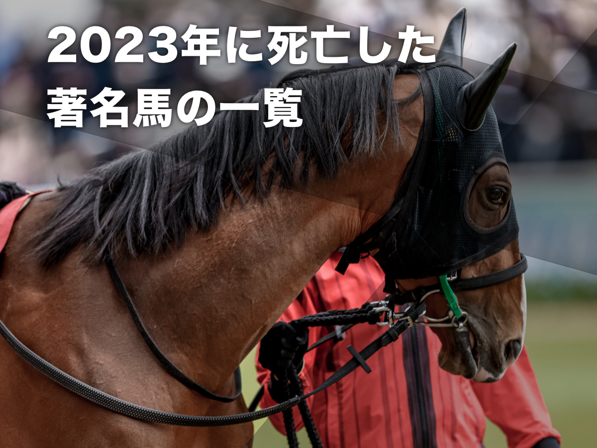 2023年に死亡した著名な競走馬・元競走馬