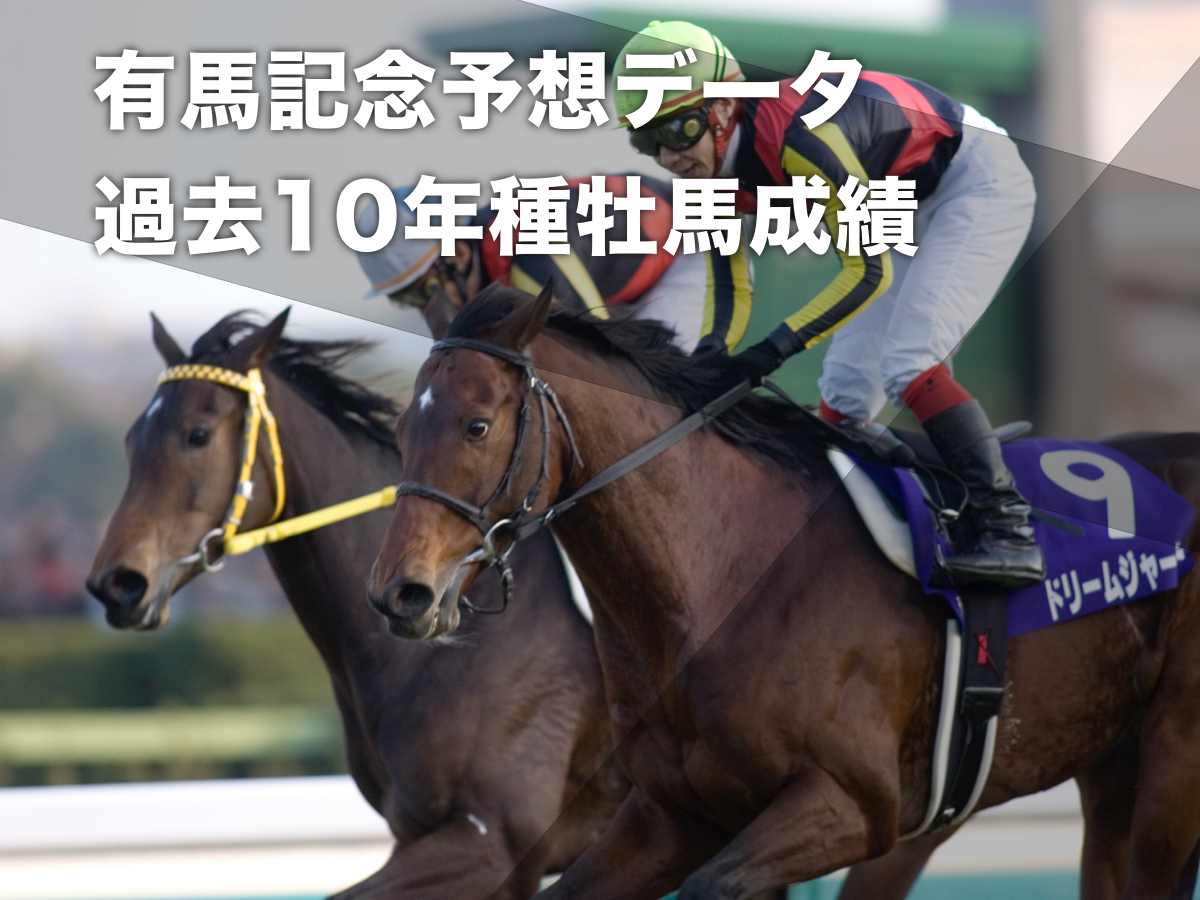 【有馬記念2023予想】中山芝2500mの種牡馬成績一覧 着別度数・勝率・連対率・複勝率・単勝回収率・複勝回収率ほか【予想データ】