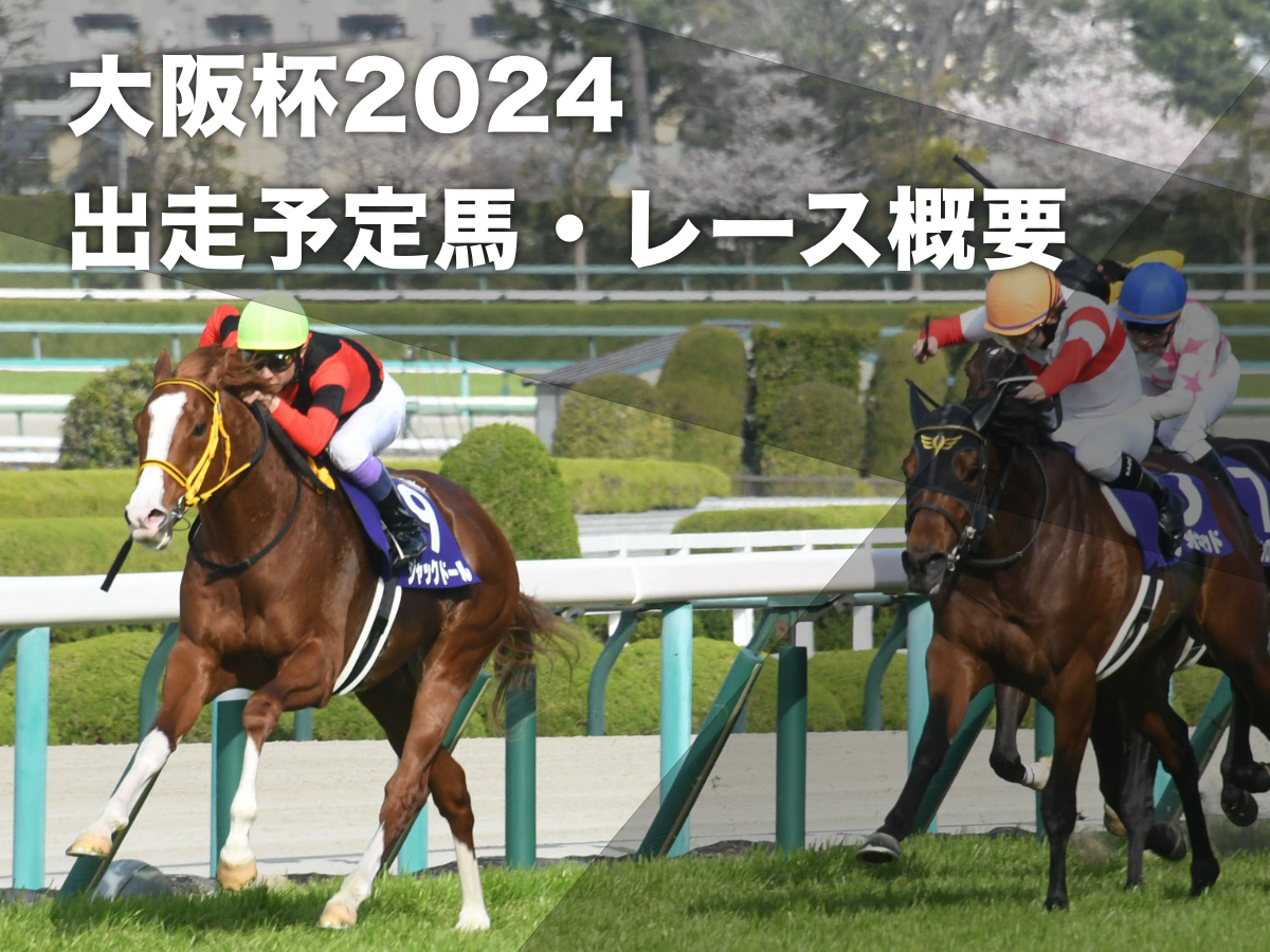 大阪杯2024】出走馬・枠順・除外馬・レース概要・予想データ・歴代優勝