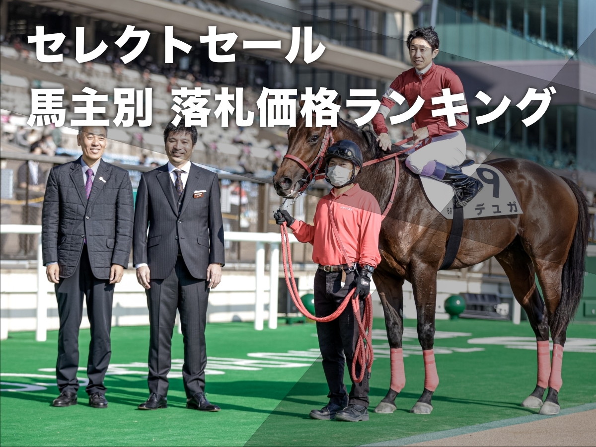 馬主別セレクトセール総購入額まとめ ダノックスが190億3450万円で歴代1位など最新情報