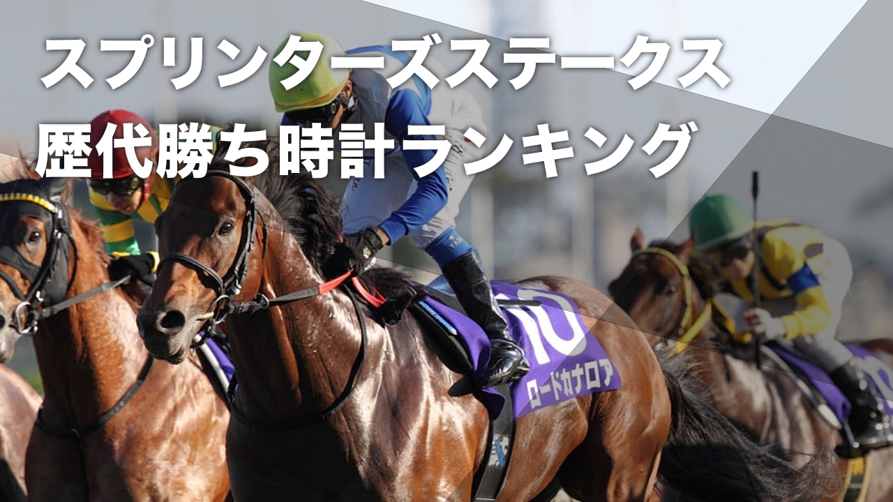 ロードカナロア　スプリンターズステークス　Sサイズ スプリンターズS史上初の父仔制覇へ ロードカナロア産駒の2頭が